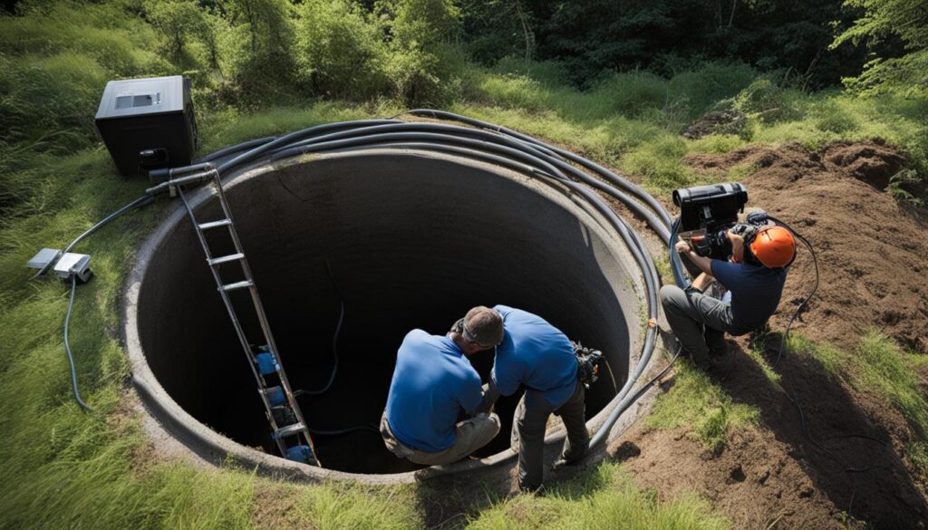 septic inspection and diagnosis